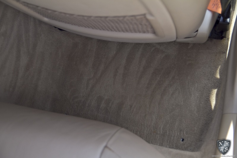Interior Detail with Leather Restoration and Ozone Treatment on BMW